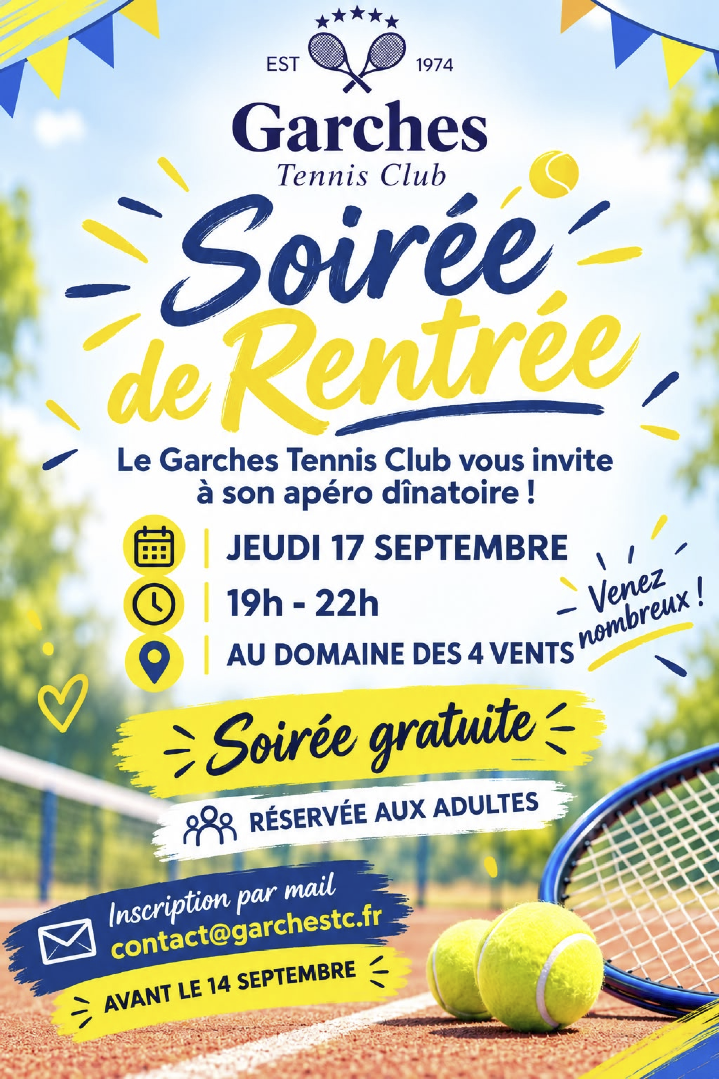 soirée de rentrée